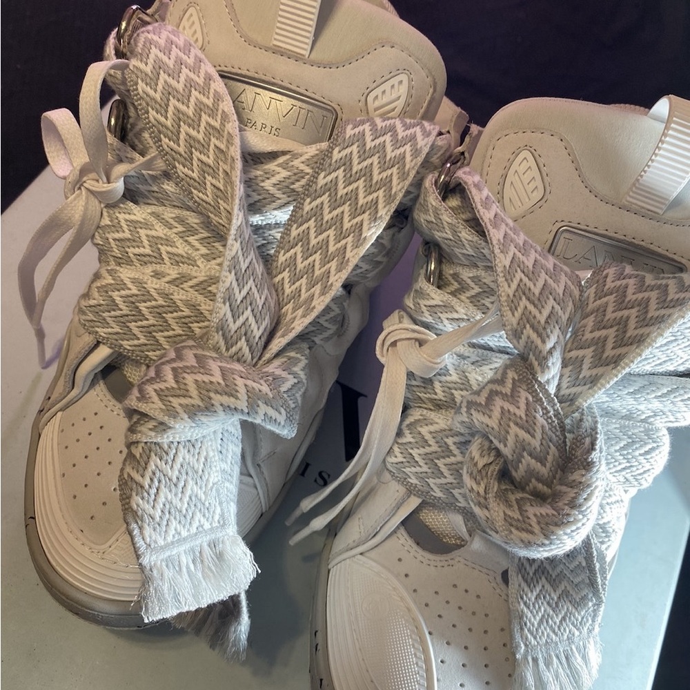 Grey Lanvins Size 42